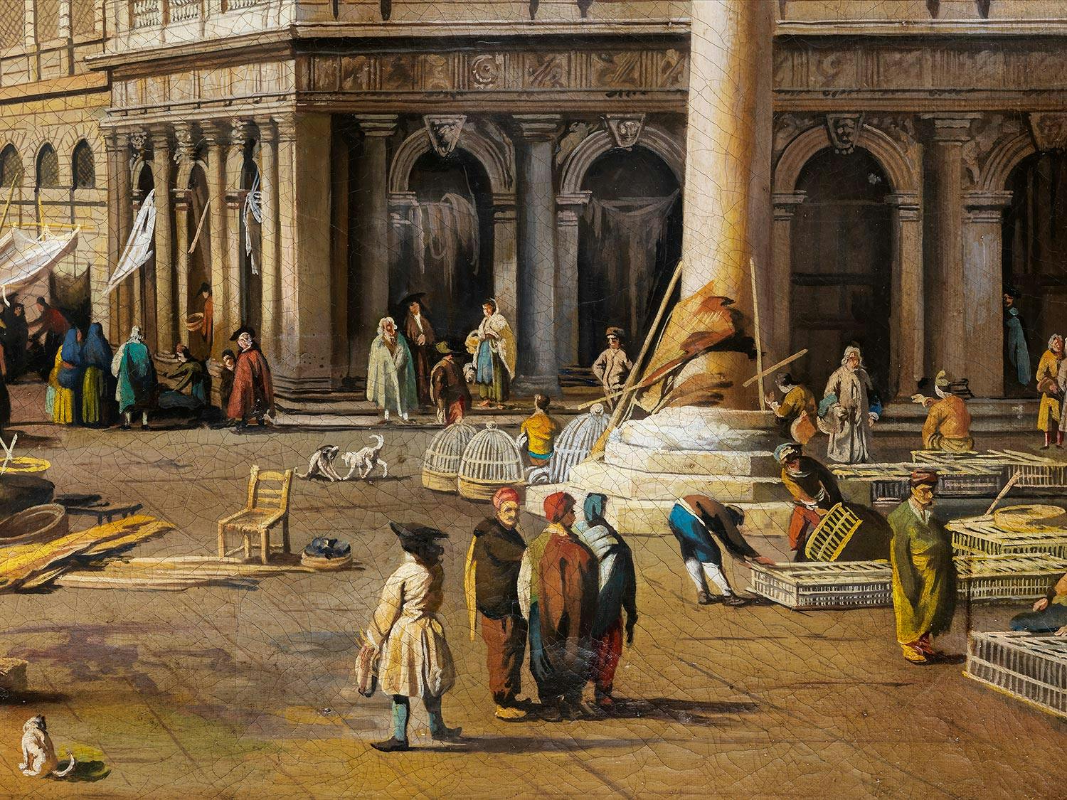 Detailabbildung: Venezianischer Maler des 19. Jahrhunderts