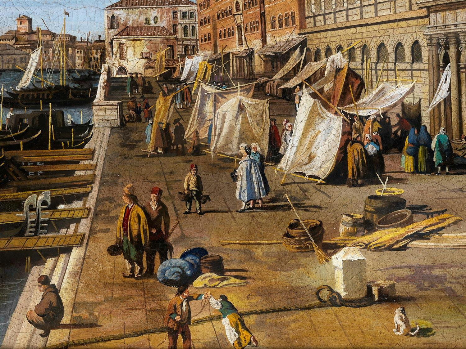 Detailabbildung: Venezianischer Maler des 19. Jahrhunderts