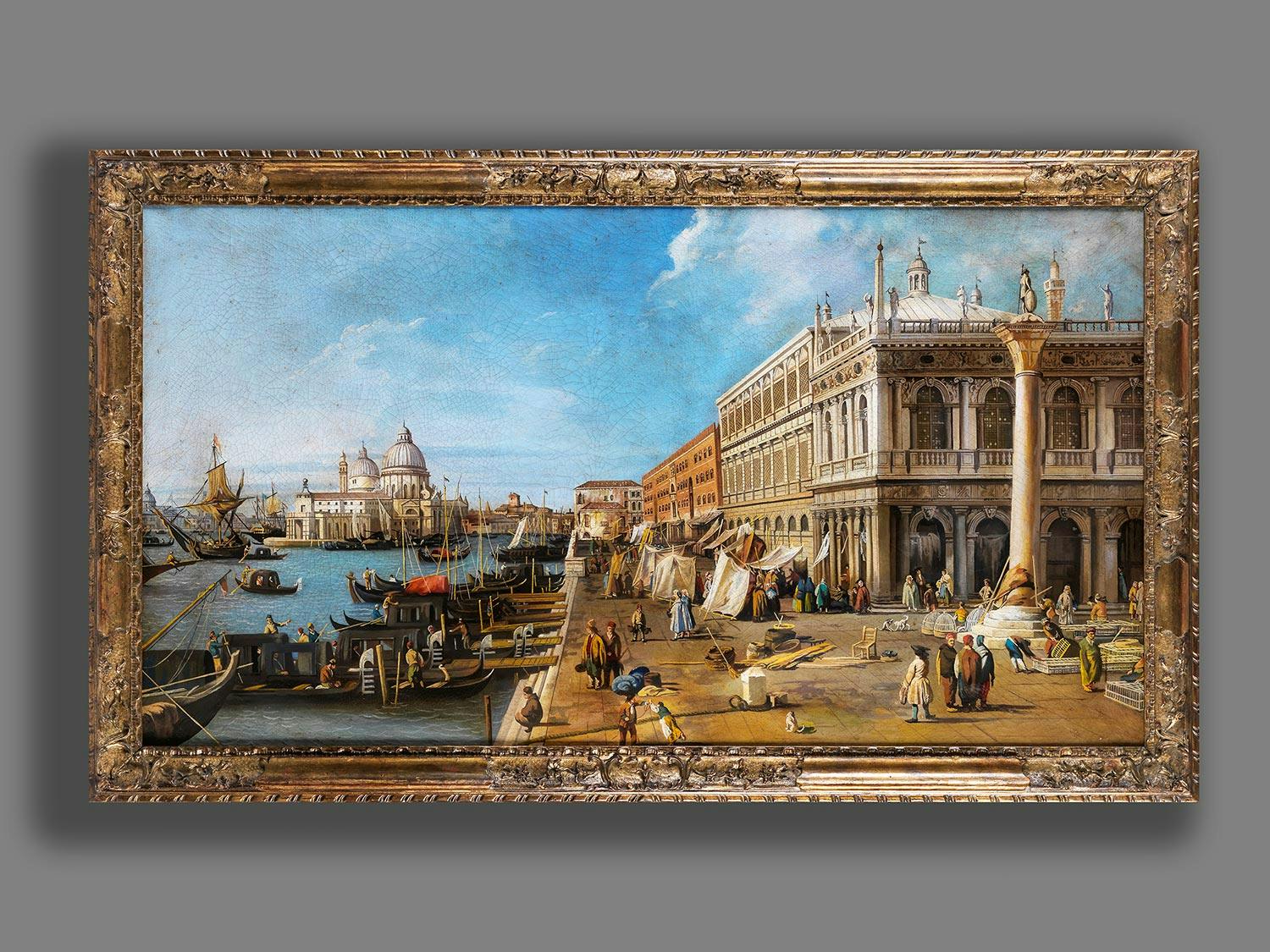 Detailabbildung: Venezianischer Maler des 19. Jahrhunderts