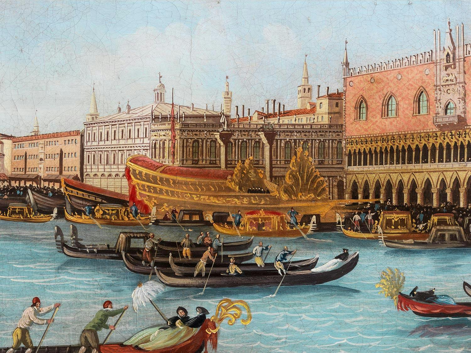 Detailabbildung: Venezianischer Maler des 19. Jahrhunderts