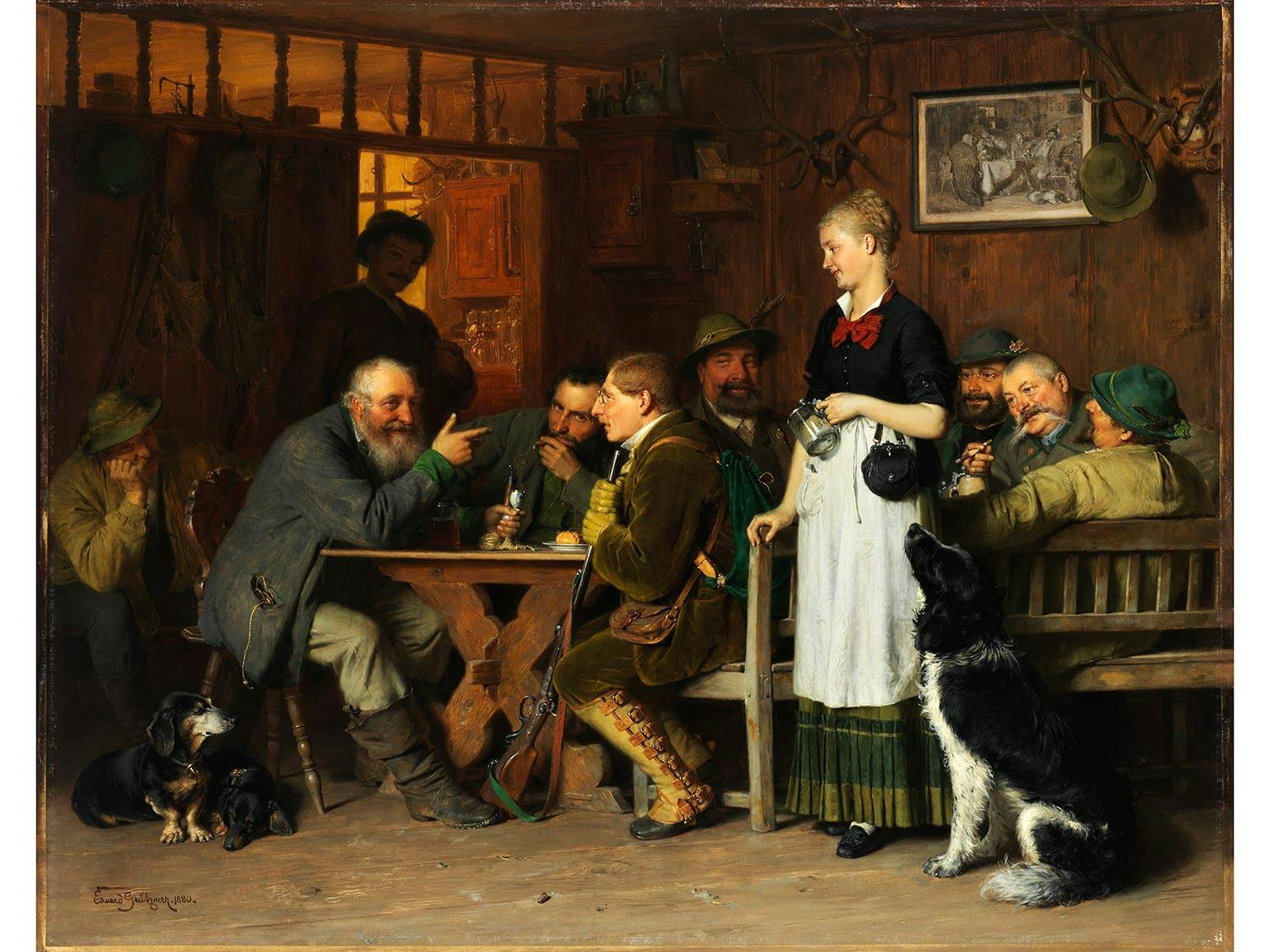 Eduard von Grützner, 1846 Groß-Karlowitz bei Neisse – 1925 München