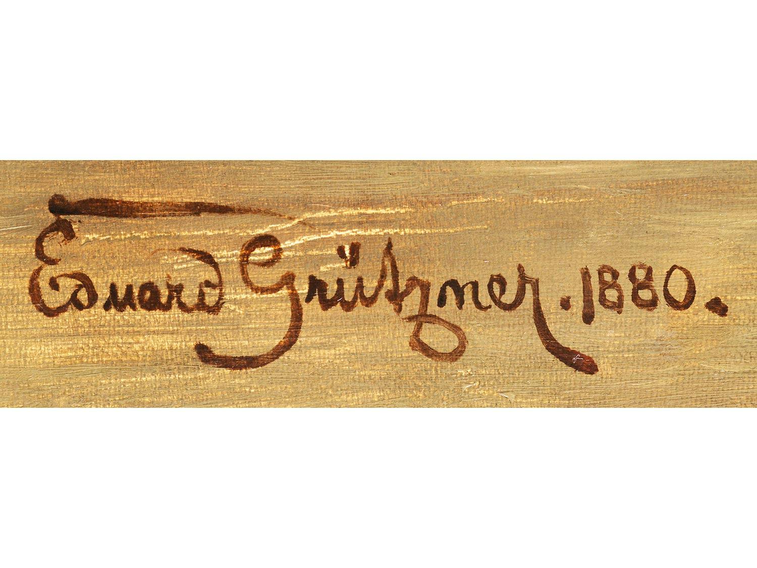 Detailabbildung: Eduard von Grützner, 1846 Groß-Karlowitz bei Neisse – 1925 München