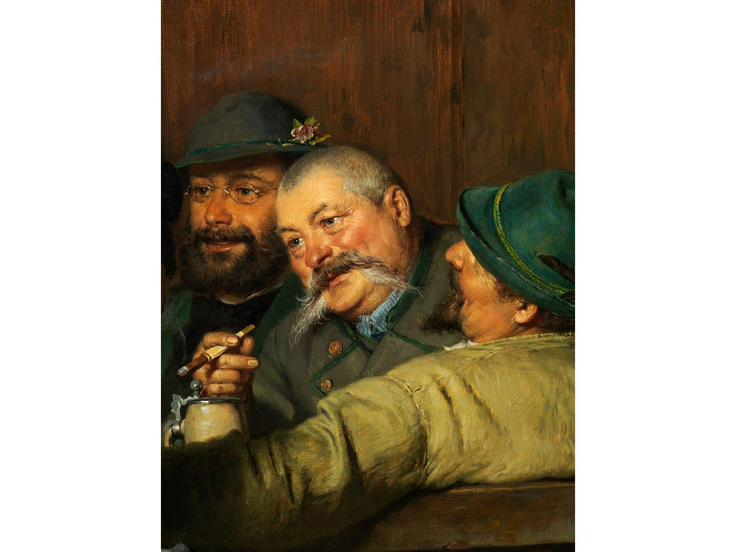 Detailabbildung: Eduard von Grützner, 1846 Groß-Karlowitz bei Neisse – 1925 München