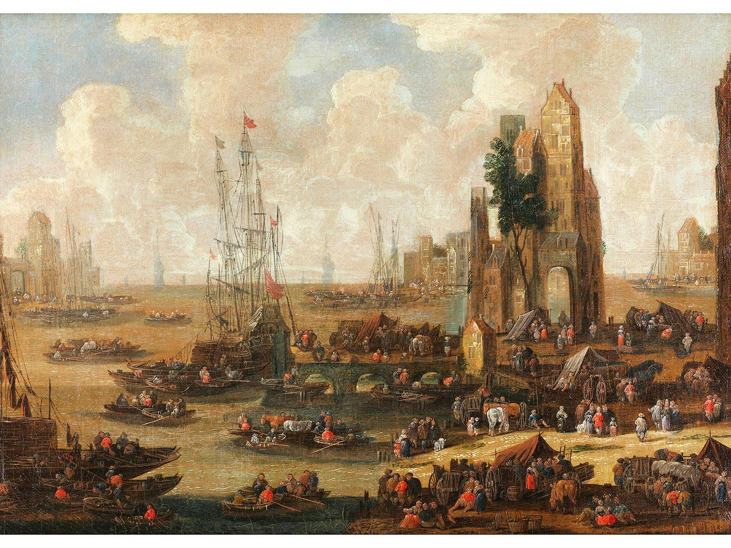 Peter Casteels II, tätig 1650 – 1674, zug.