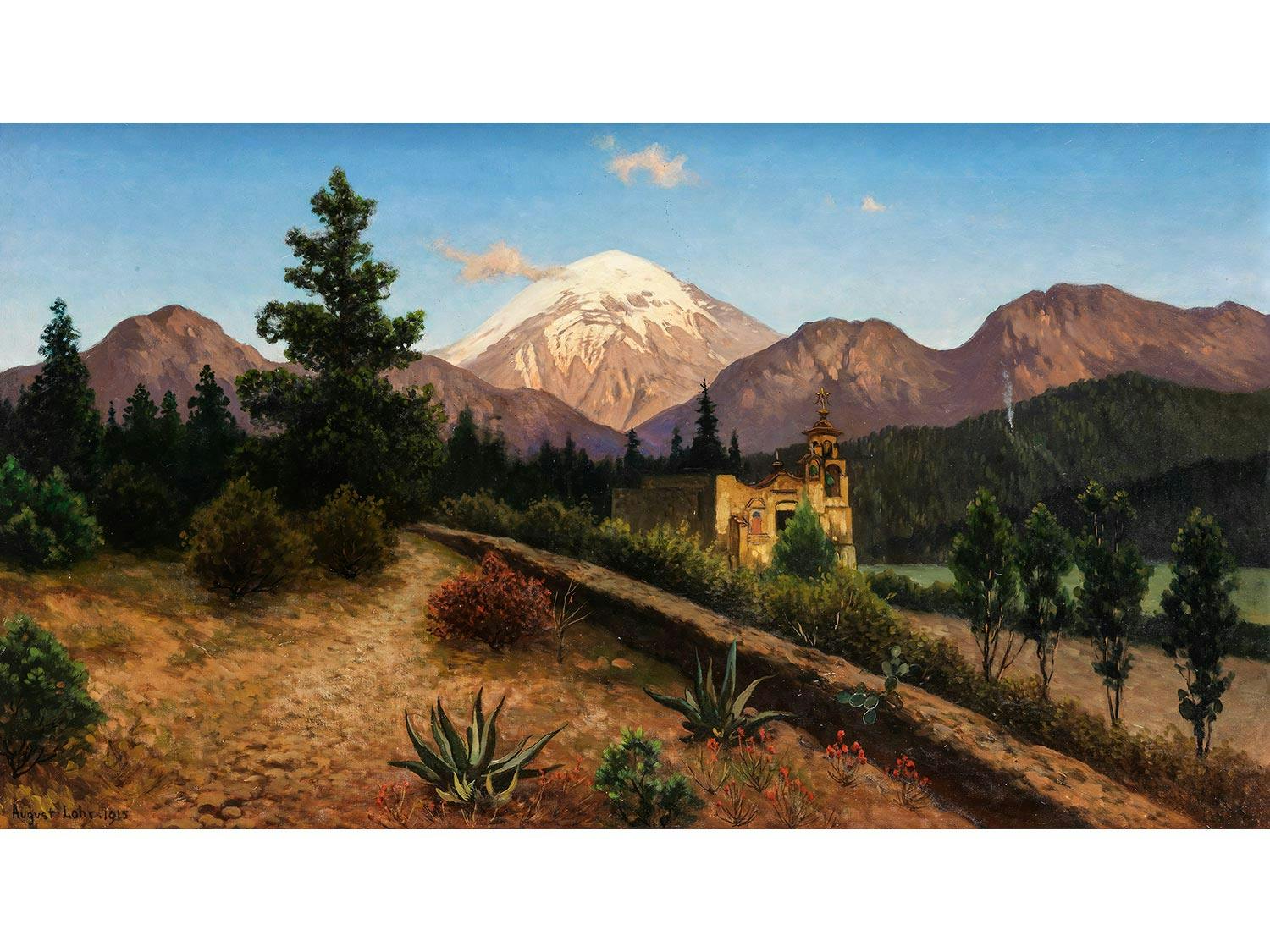 August Lohr, 1842 Hallein, Österreich – 1920 Mexiko-Stadt