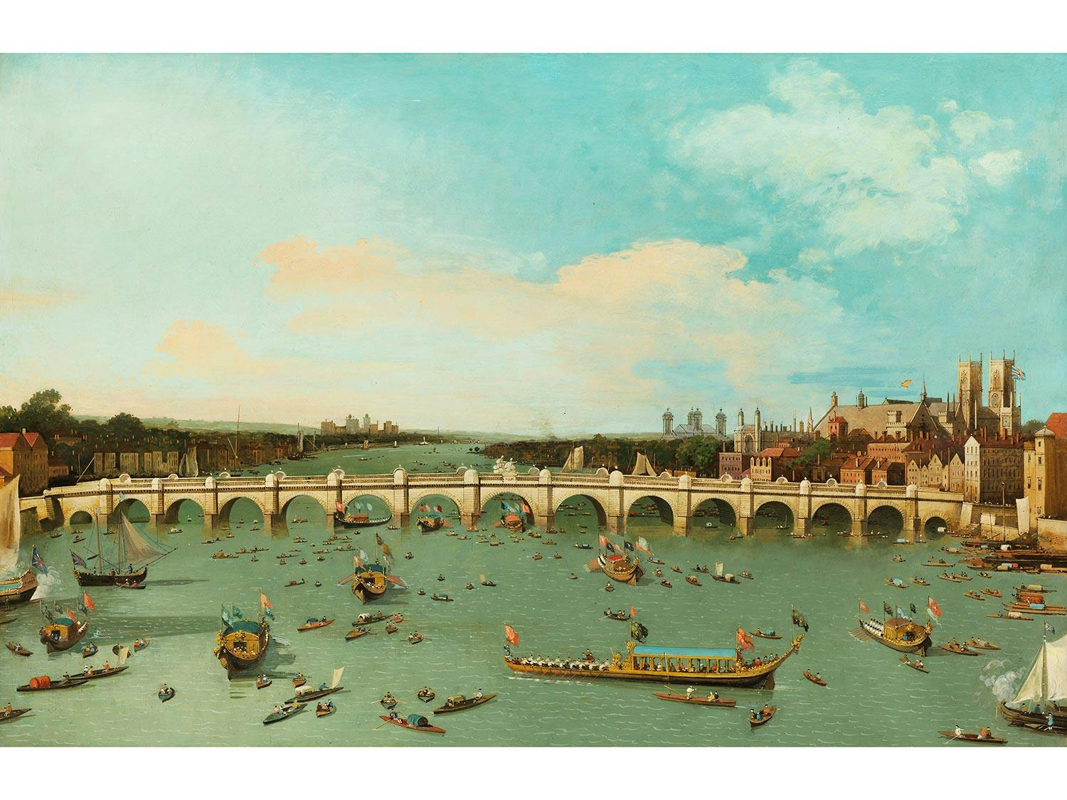 Giovanni Antonio Canal, genannt „Canaletto , 1697 Venedig – 1768 ebenda, Nachfolge des 18./ 19. Jahrhunderts