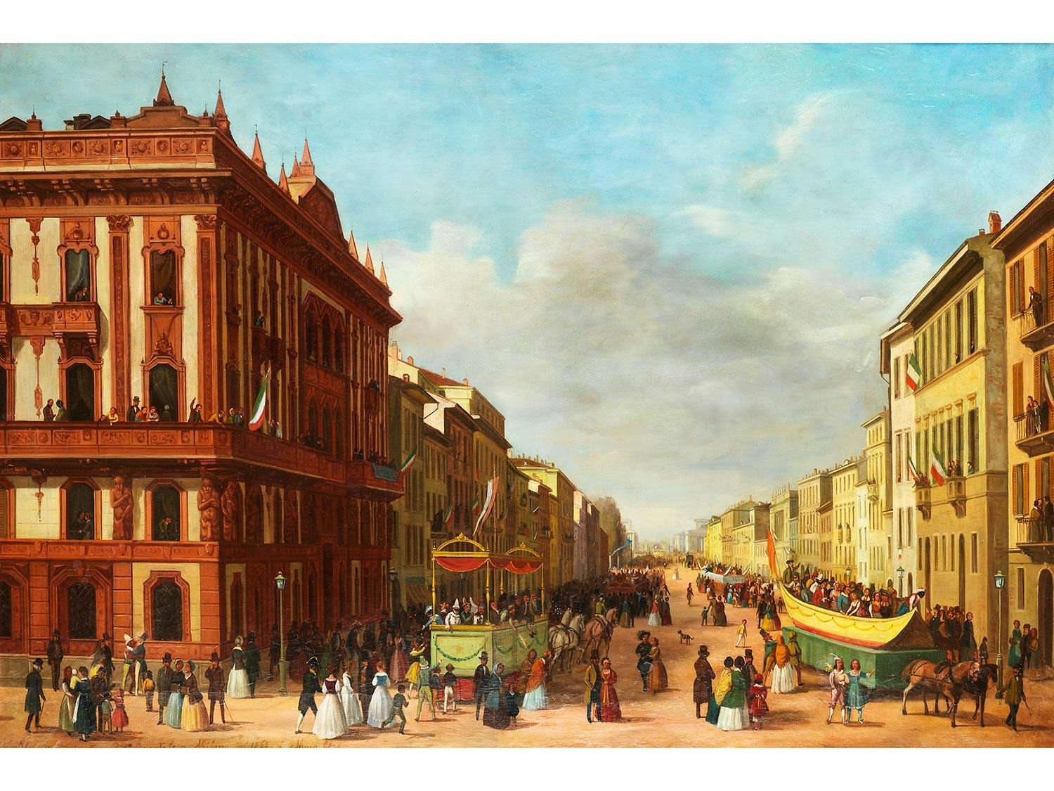 Federico Moja, 1802 Mailand – 1885 Dolo Venetien