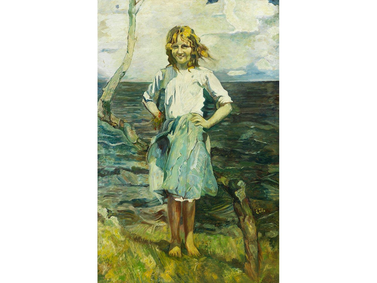 Detailabbildung: Ettore Tito, 1859 Castellammare di Stabia – 1941 Venedig