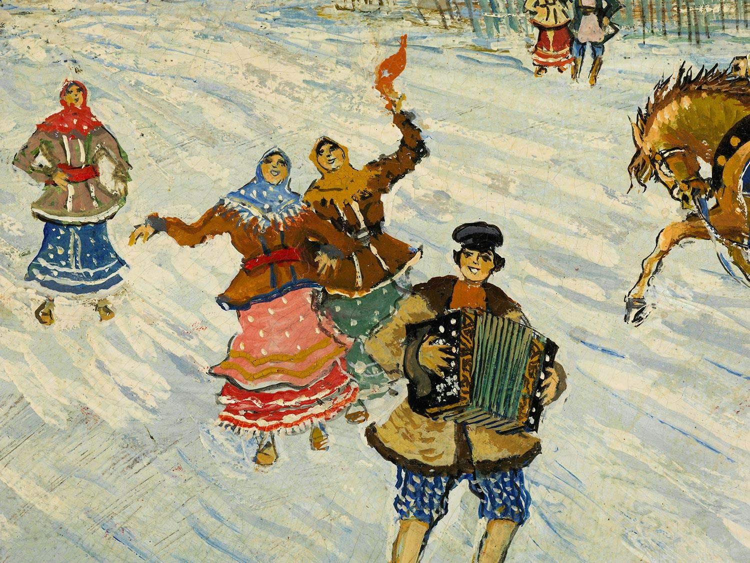 Detailabbildung: Konstantin Alexejewitsch Korovin, 1861 Moskau – 1939 Paris