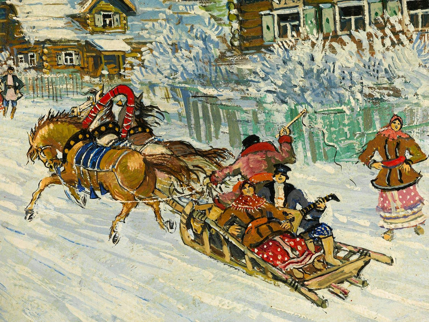 Detailabbildung: Konstantin Alexejewitsch Korovin, 1861 Moskau – 1939 Paris