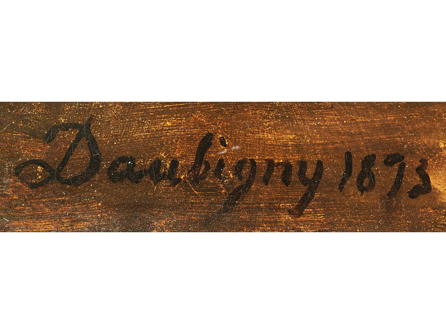 Detailabbildung: Charles François Daubigny, 1817 Paris – 1878 ebenda