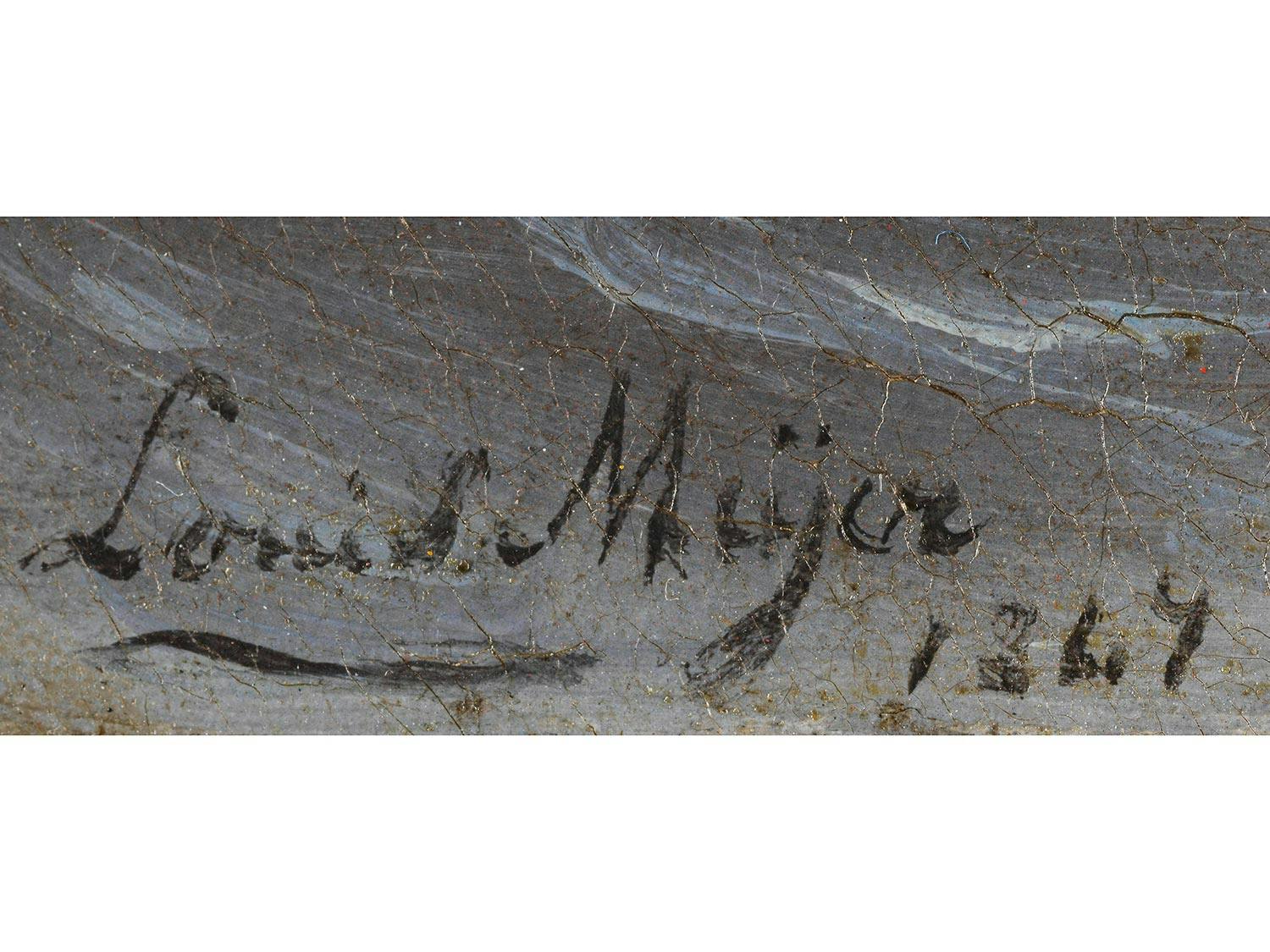 Detailabbildung: Louis Meijer, 1809 Amsterdam – 1866 Utrecht