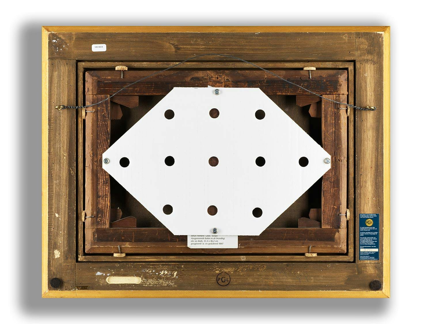 Detailabbildung: Louis Meijer, 1809 Amsterdam – 1866 Utrecht