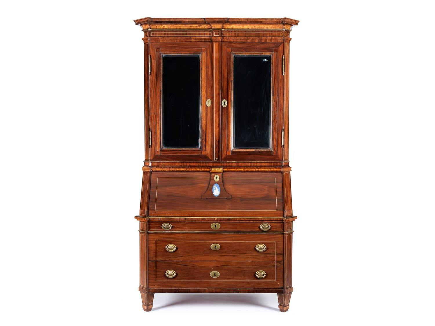 Detailabbildung: Bedeutender Dresdner Schreibsekretär