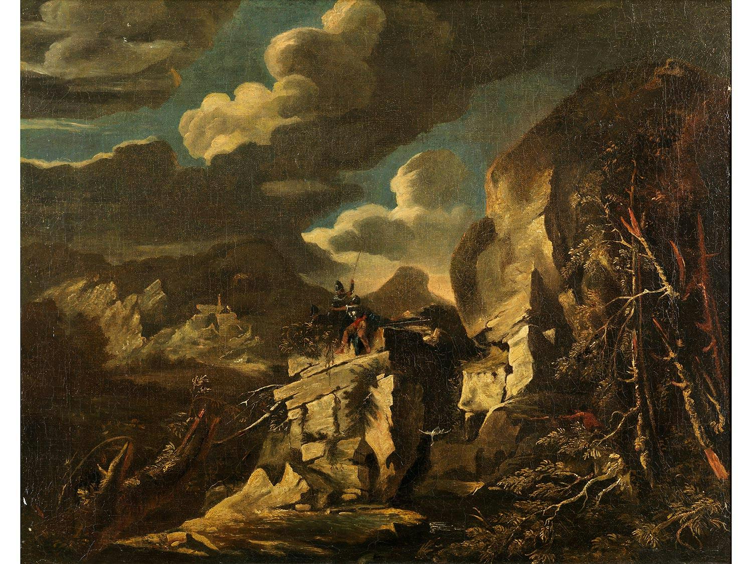 Salvator Rosa, 1615 Neapel – 1673 Rom, zug.