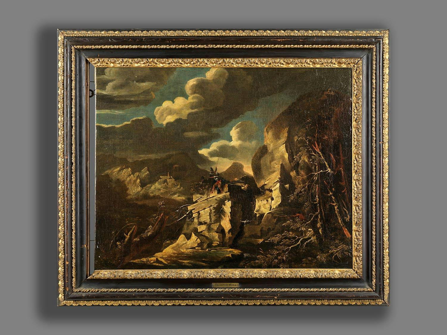 Detailabbildung: Salvator Rosa, 1615 Neapel – 1673 Rom, zug.