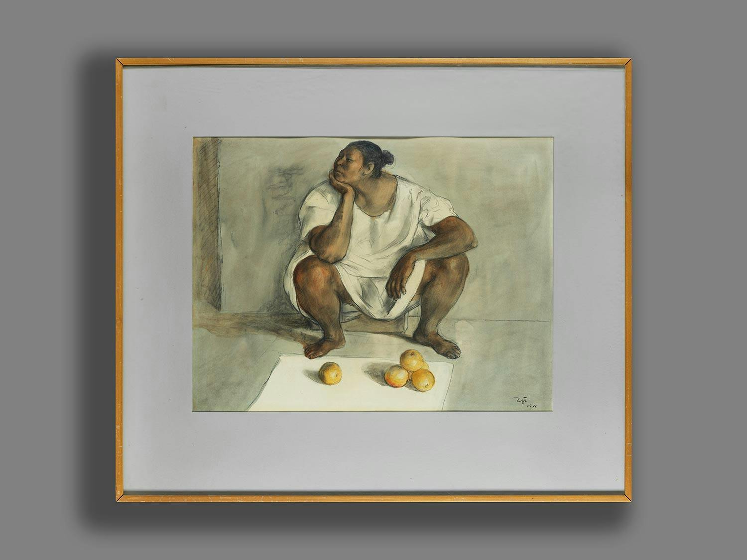 Detailabbildung: Francisco Zuñiga, 1912 Guadalupe – 1998 Tlalpan