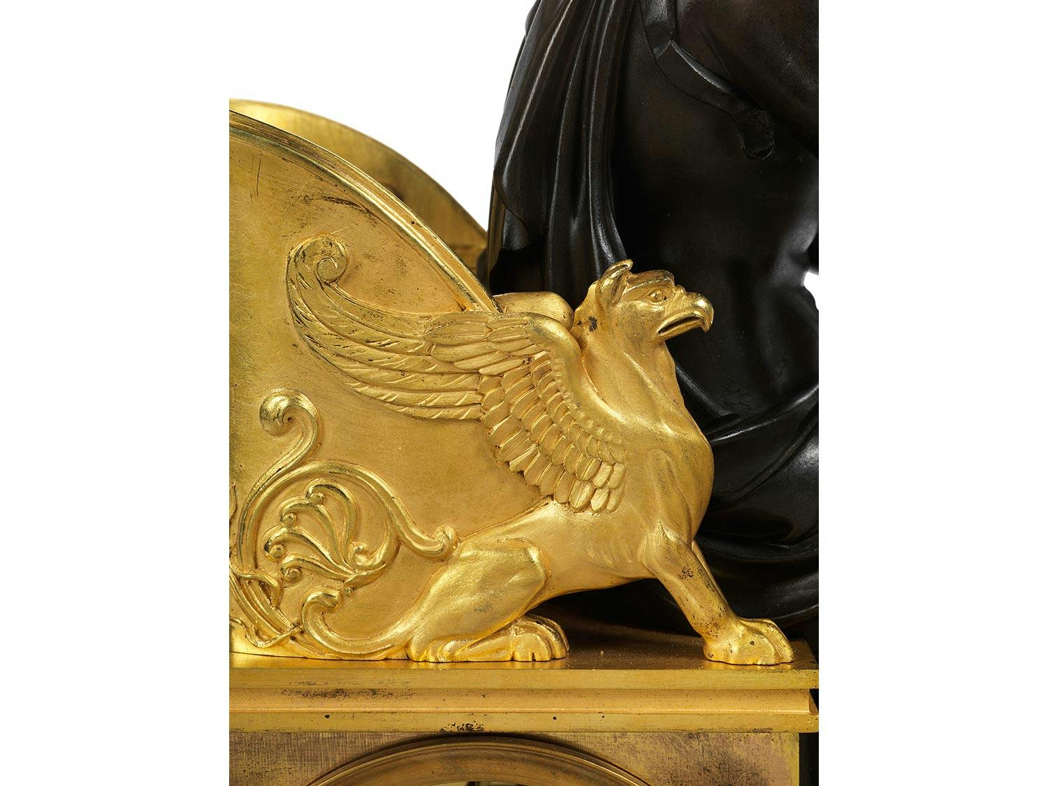 Detailabbildung: Große Empire-Pendule