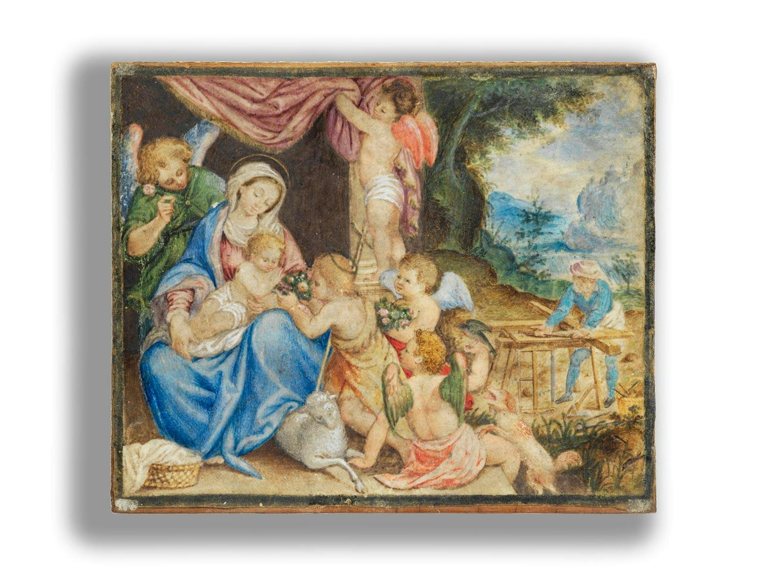 Detailabbildung: Niederländischer Miniaturmaler des ausgehenden 16. Jahrhunderts