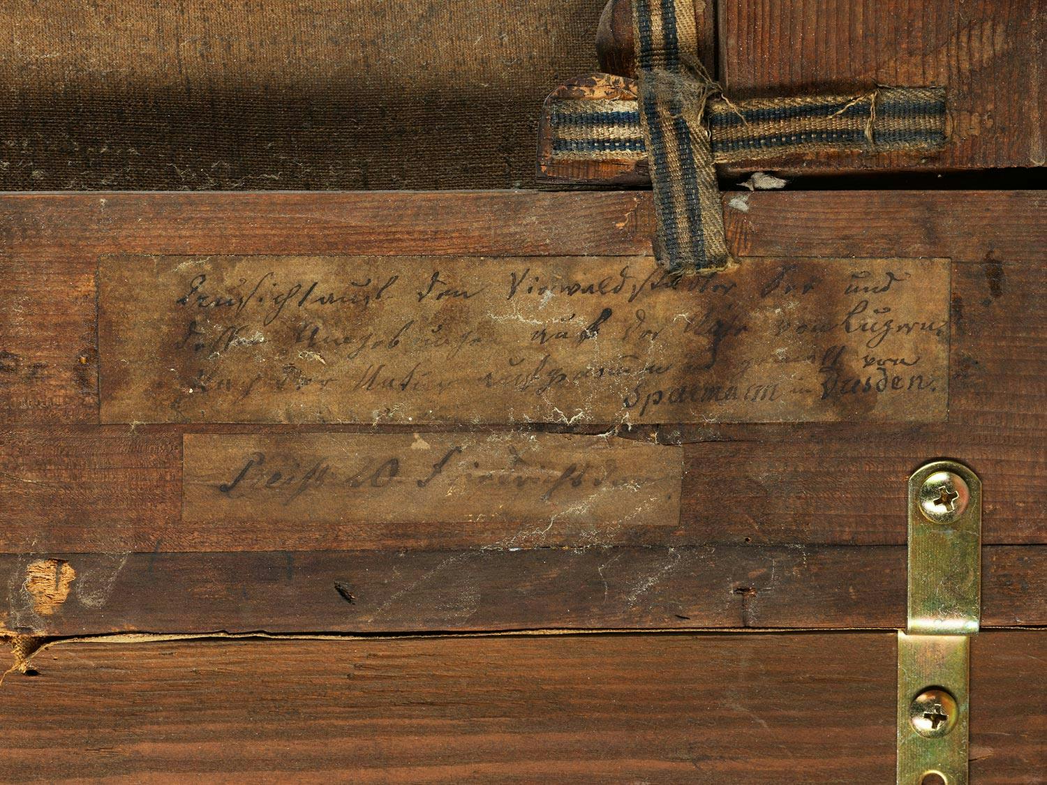 Detailabbildung: Karl Christian Sparmann, 1805 Hintermauer bei Meißen – 1864