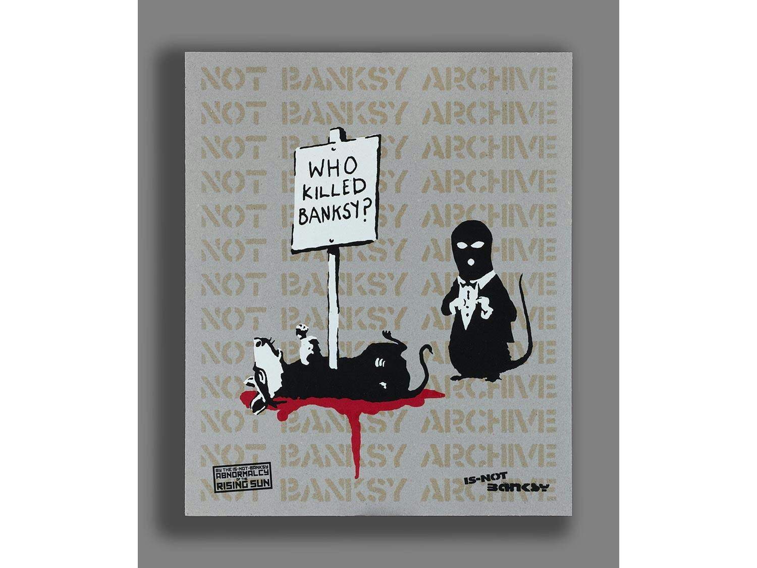 Detailabbildung: NOT BANKSY