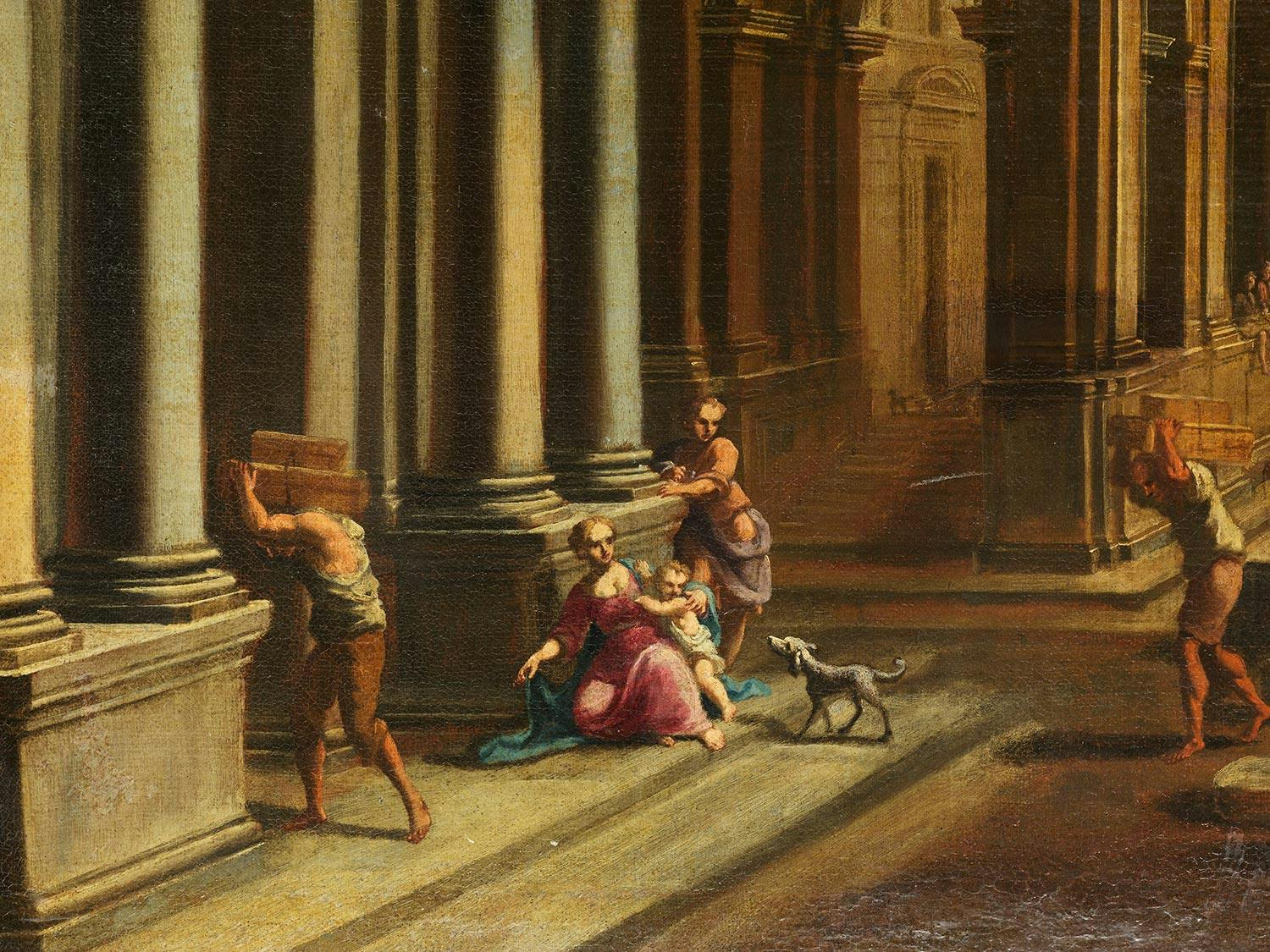 Detailabbildung: Giovanni Paolo Panini, 1691 Piacenza – 1765 Rom