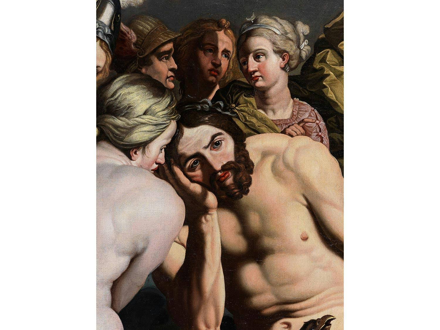 Detailabbildung: Abraham Janssens, 1575 Antwerpen – 1632 ebenda, Kreis des