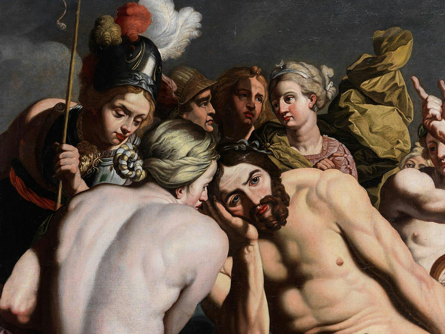 Detailabbildung: Abraham Janssens, 1575 Antwerpen – 1632 ebenda, Kreis des