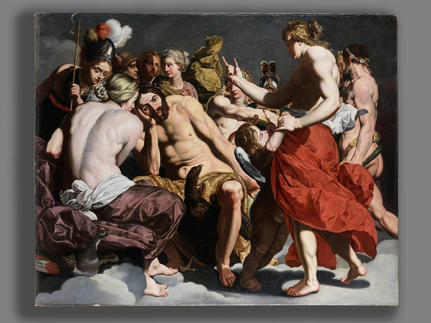 Detailabbildung: Abraham Janssens, 1575 Antwerpen – 1632 ebenda, Kreis des