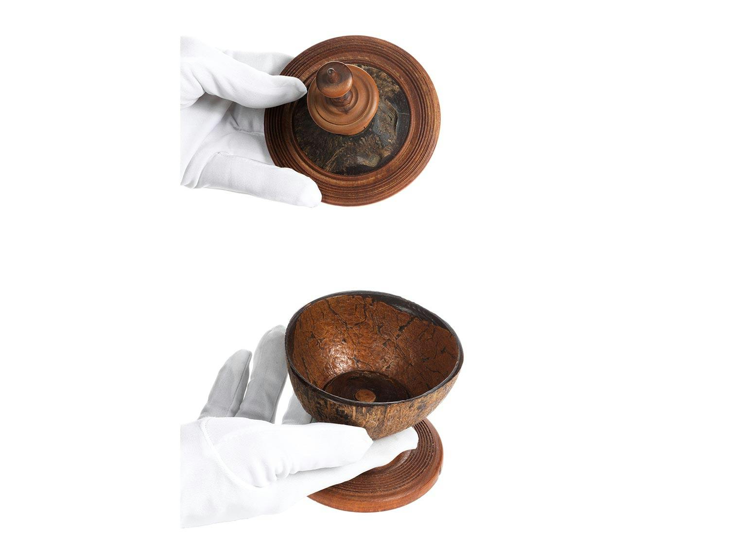 Detailabbildung: Kunstkammer Kokosnusspokal