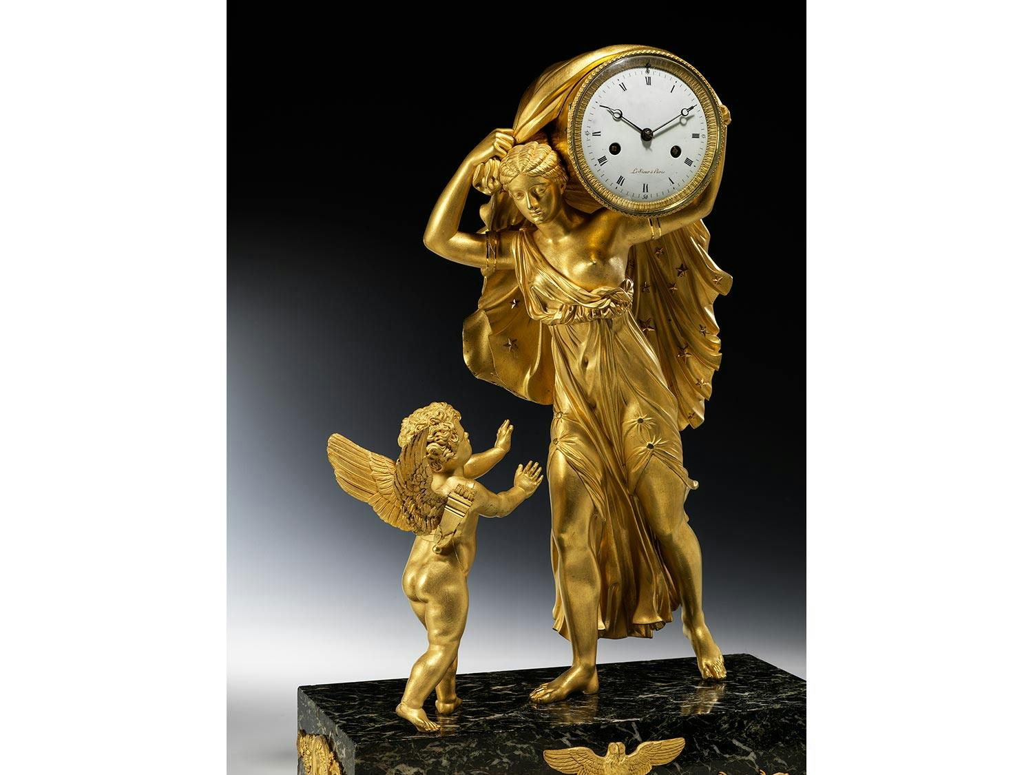 Detailabbildung: Pariser Kaminuhr