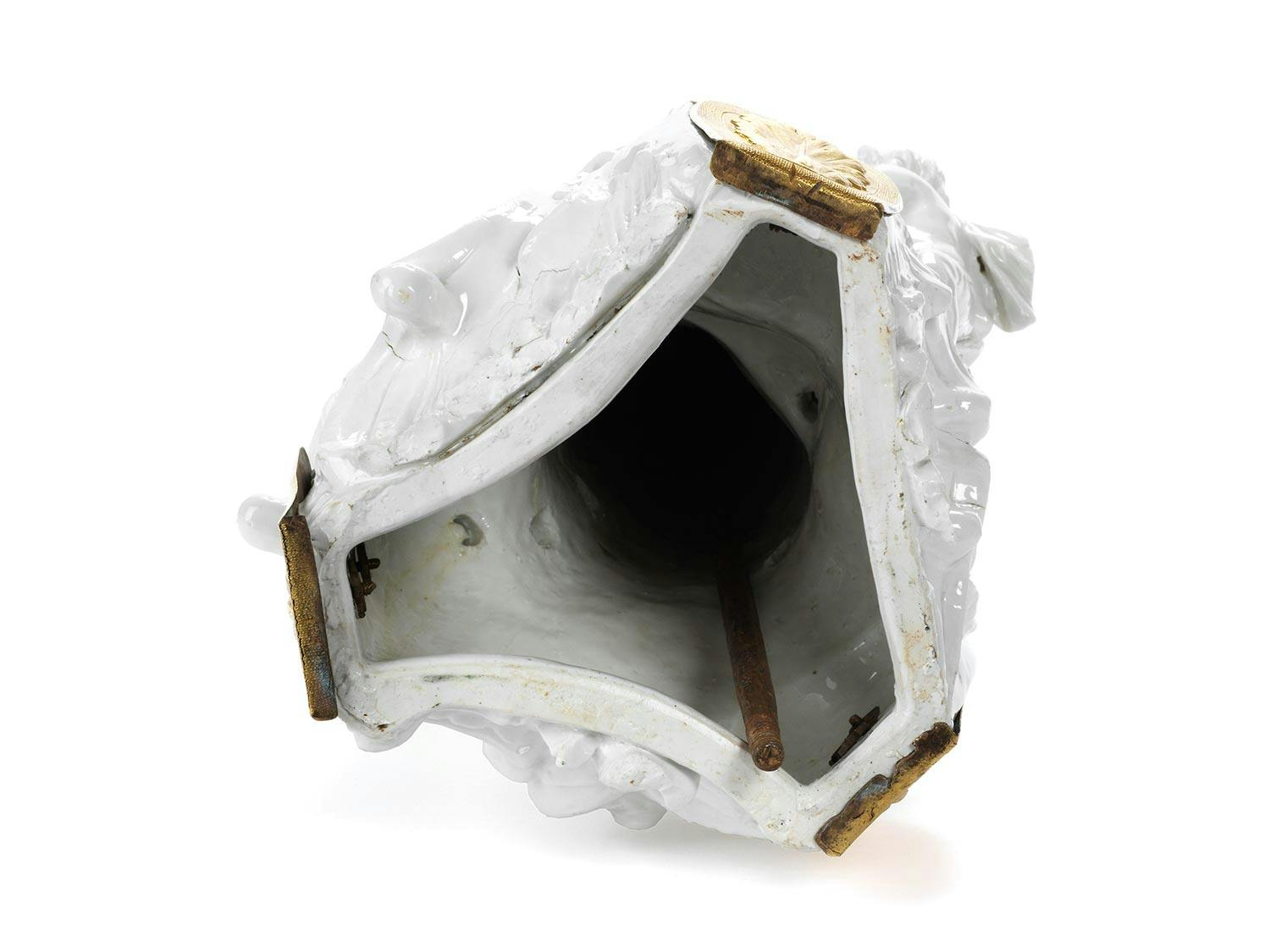 Detailabbildung: Paar seltene Porzellanobjekte