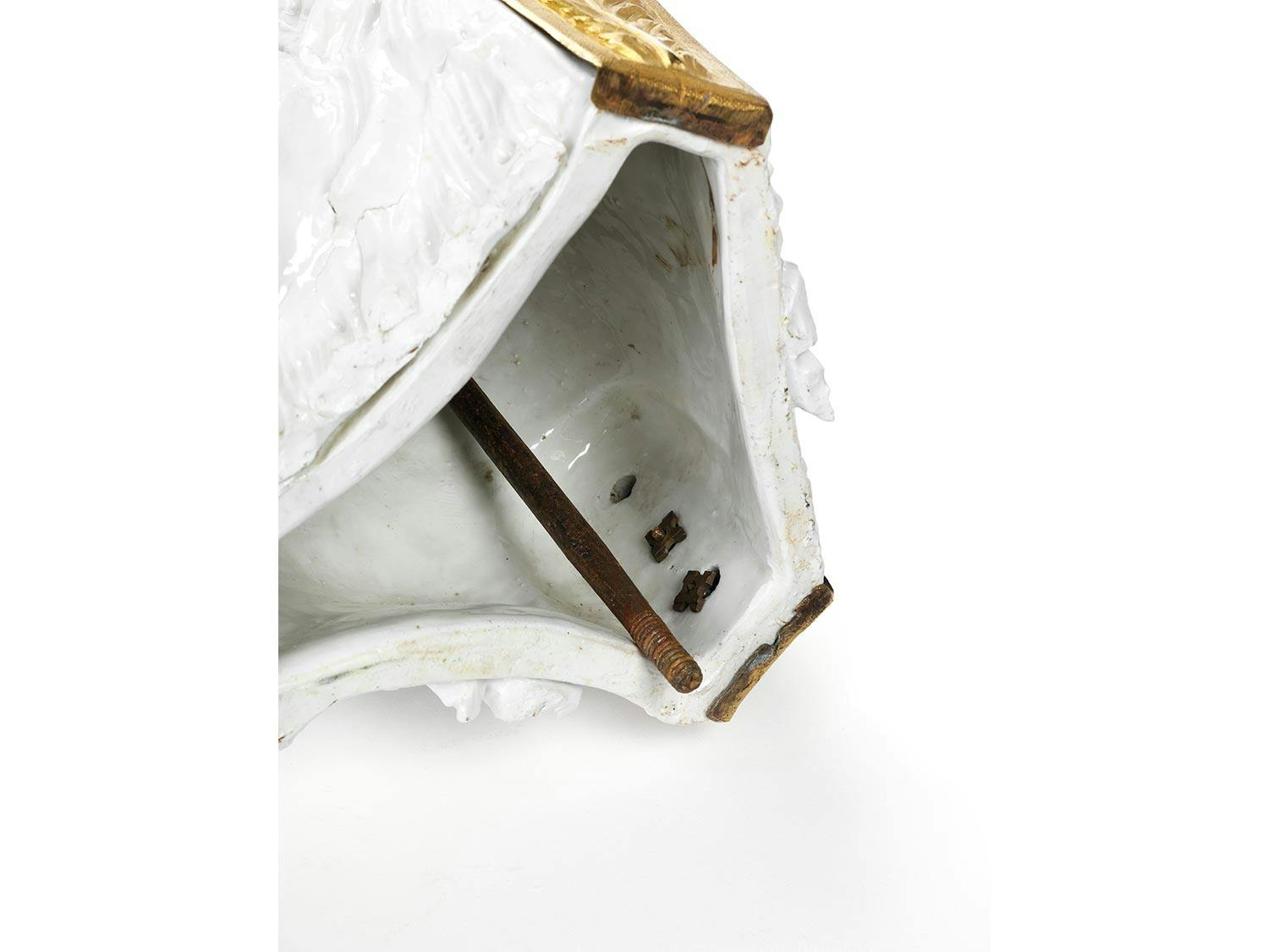 Detailabbildung: Paar seltene Porzellanobjekte