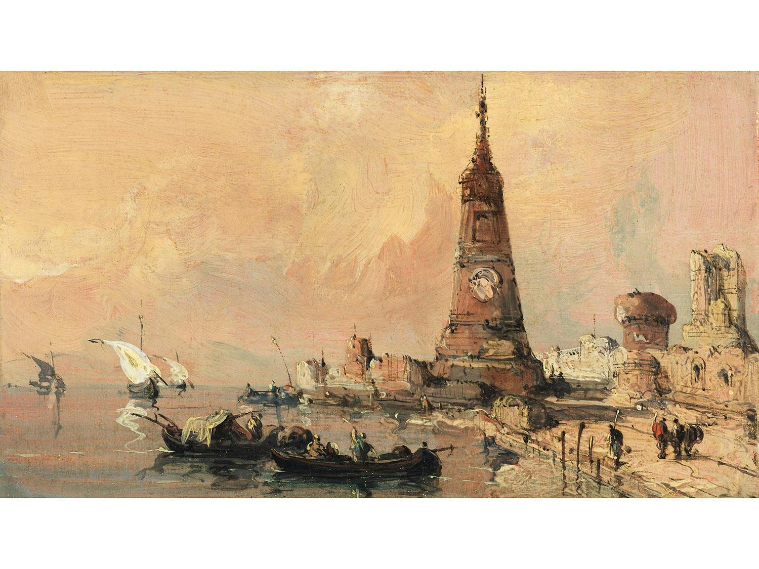 Detailabbildung: Giovanni Migliara, 1785 Alessandria – 1837 Mailand, zug.