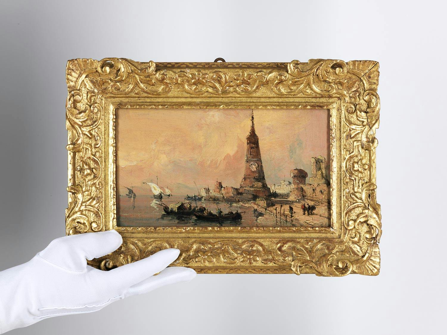 Detailabbildung: Giovanni Migliara, 1785 Alessandria – 1837 Mailand, zug.