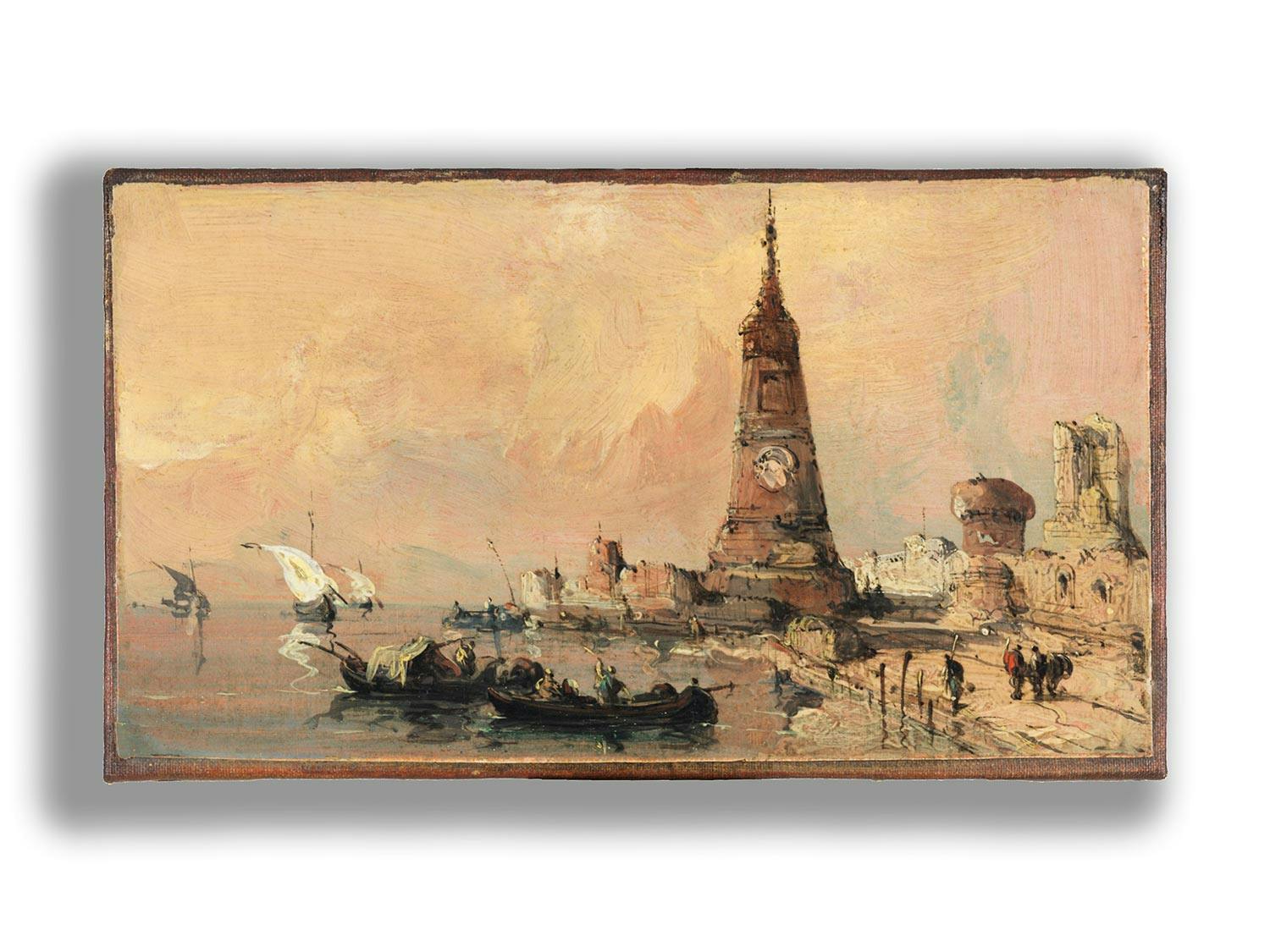 Detailabbildung: Giovanni Migliara, 1785 Alessandria – 1837 Mailand, zug.