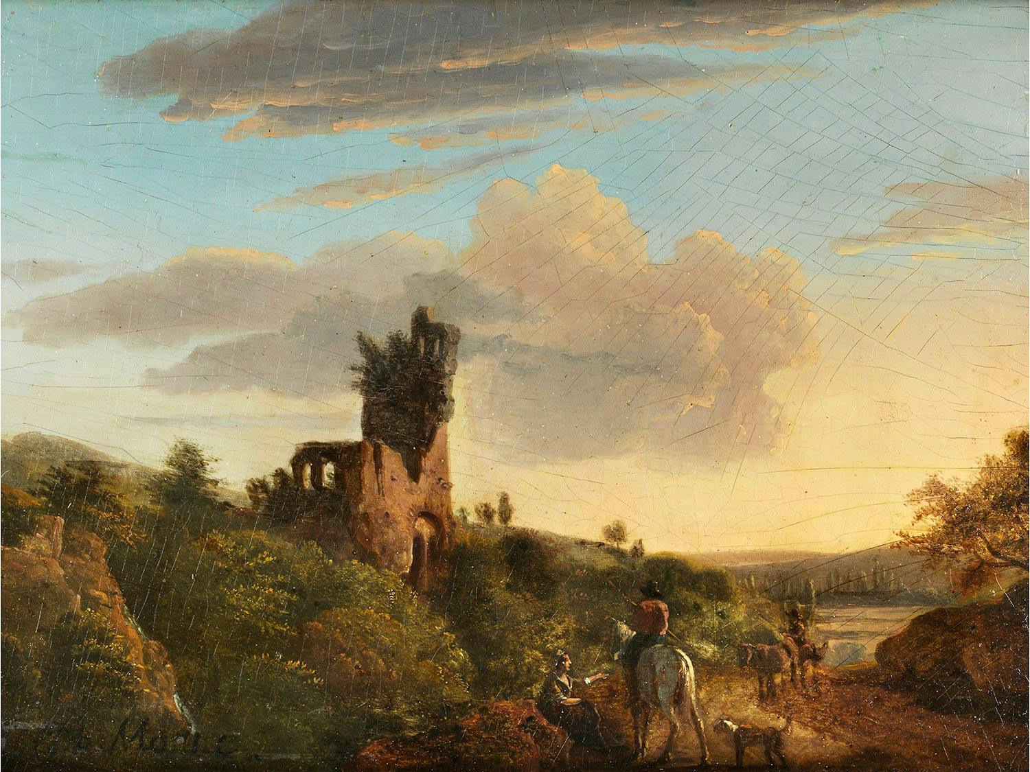 Jean-Louis Demarne, auch genannt „Dermanette“, 1752 Brüssel – 1829 Paris