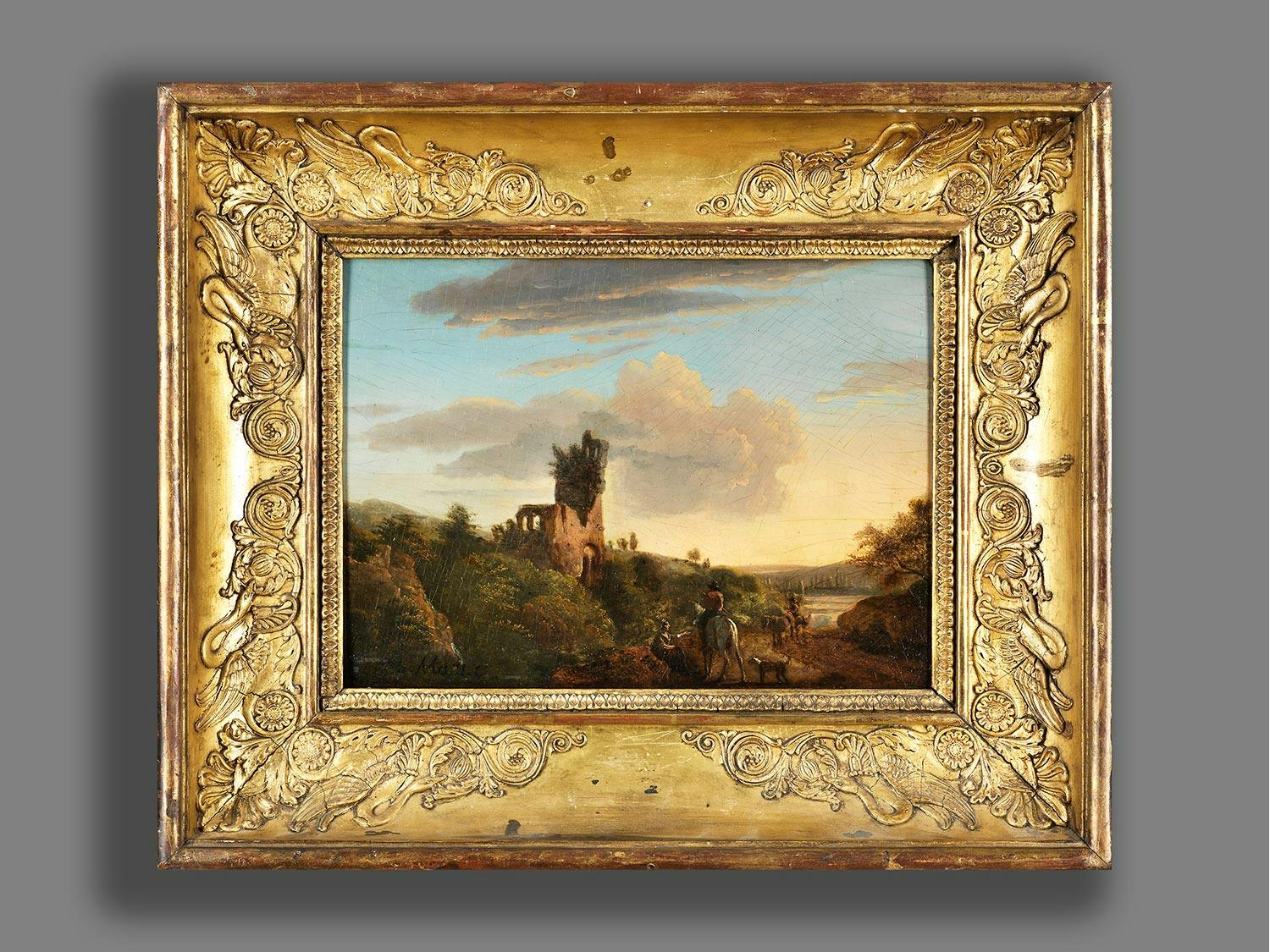 Detailabbildung: Jean-Louis Demarne, auch genannt „Dermanette“, 1752 Brüssel – 1829 Paris