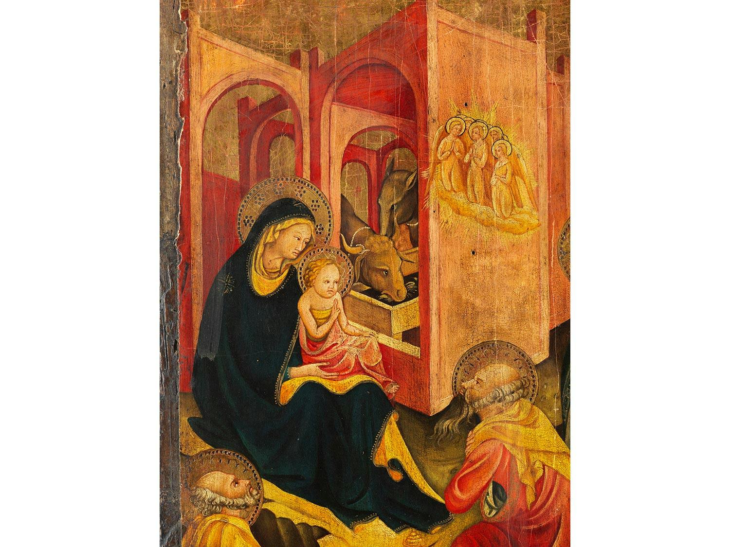 Detailabbildung: Lorenzo Monaco, eigentlich „Piero di Giovanni“, 1365/71 Siena – 1425 Florenz, zug.