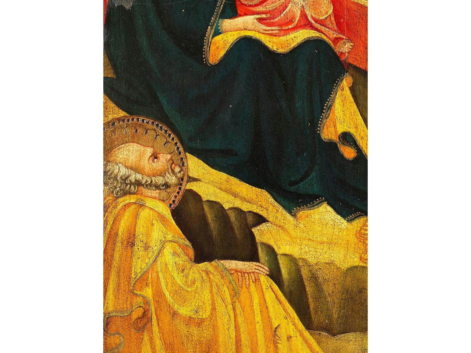 Detailabbildung: Lorenzo Monaco, eigentlich „Piero di Giovanni“, 1365/71 Siena – 1425 Florenz, zug.