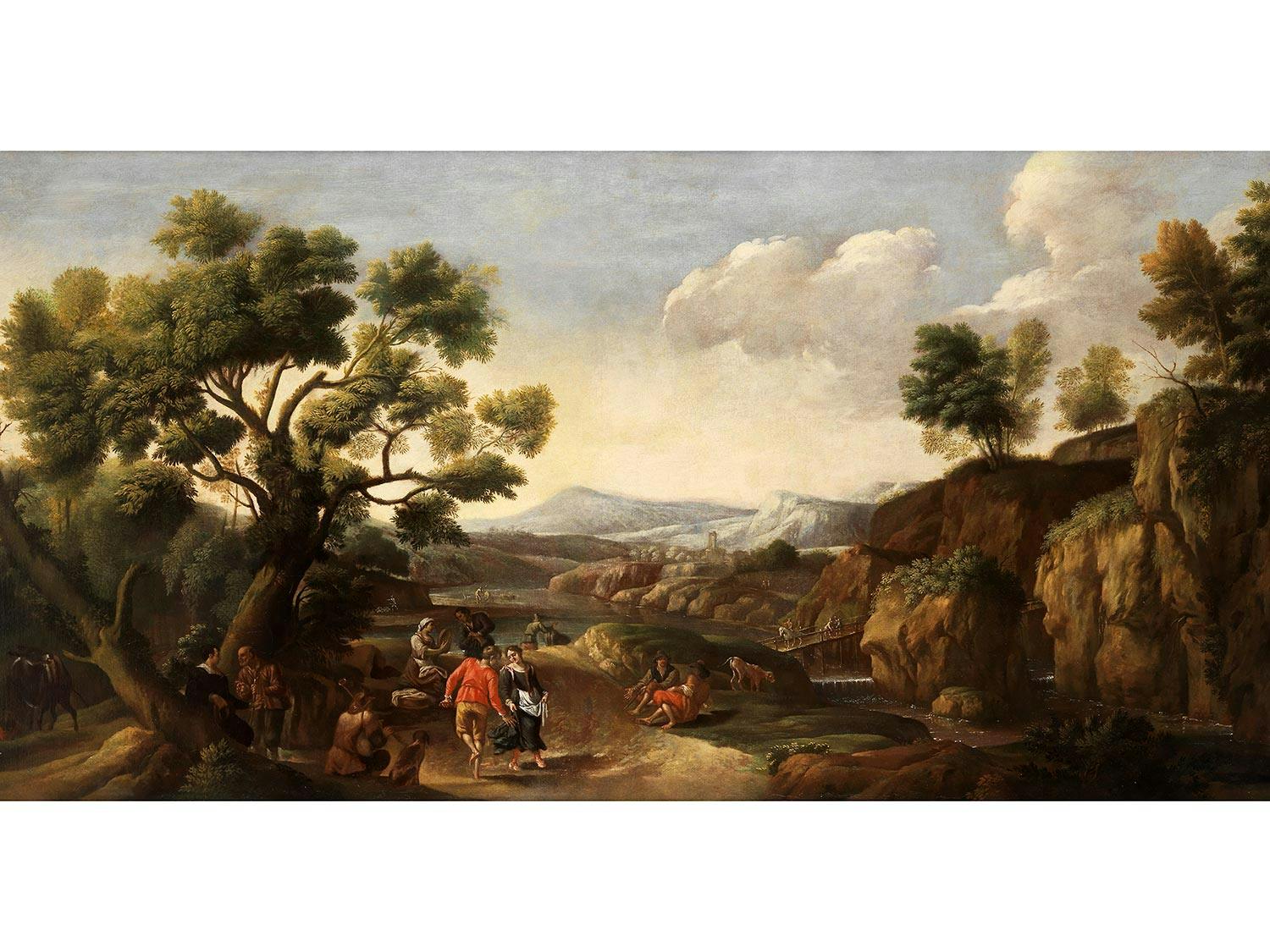 Jan Frans van Bloemen (1662 – 1749) und Pieter van Bloemen (1657 – 1720), zug.