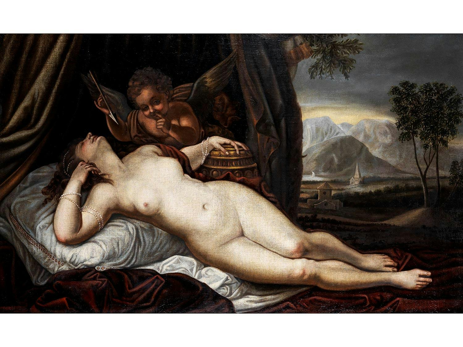 Italienischer Maler des 18. Jahrhunderts, im Stil des Jacopo Tintoretto (1518/19 – 1594)