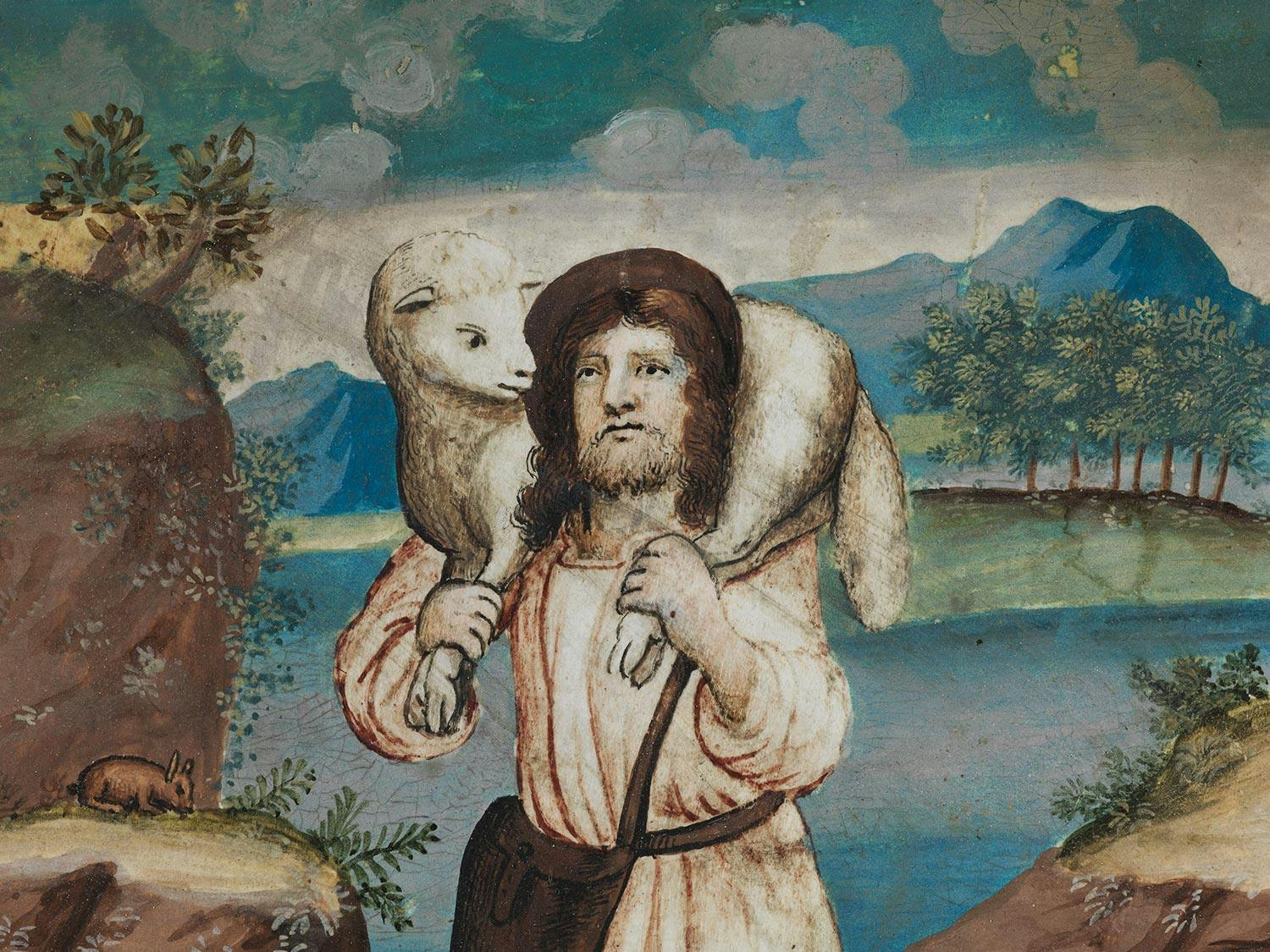 Detailabbildung: Hans Bol, 1534 Mechelen – 1593 Amsterdam, zug.