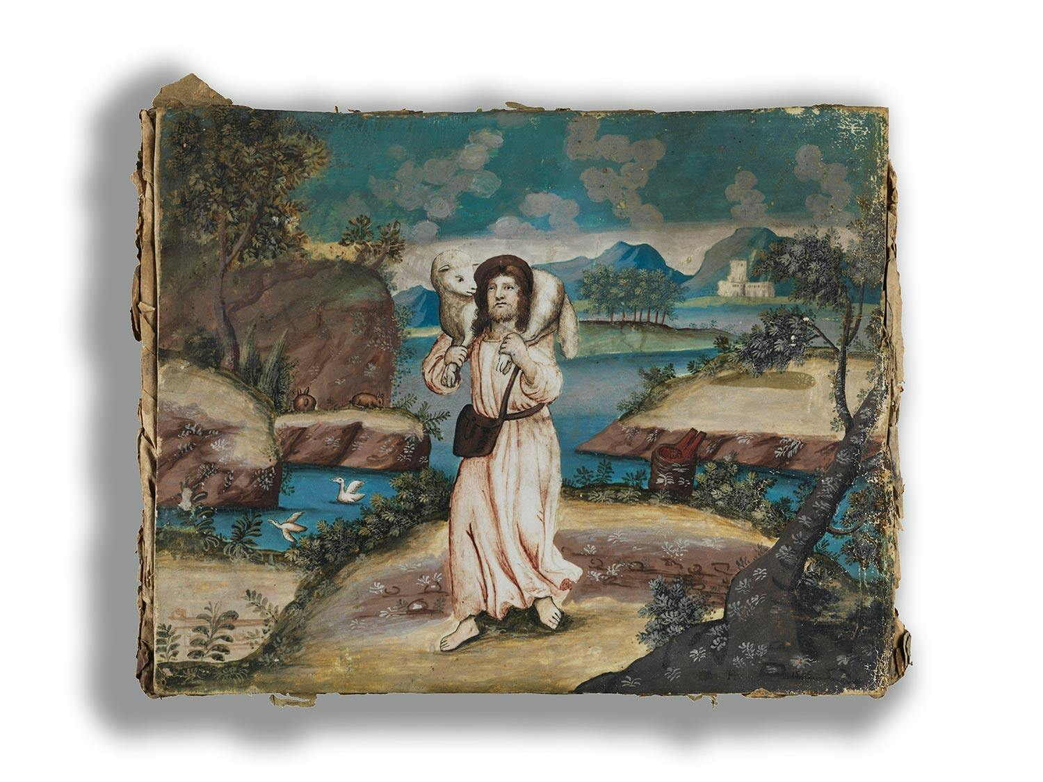 Detailabbildung: Hans Bol, 1534 Mechelen – 1593 Amsterdam, zug.