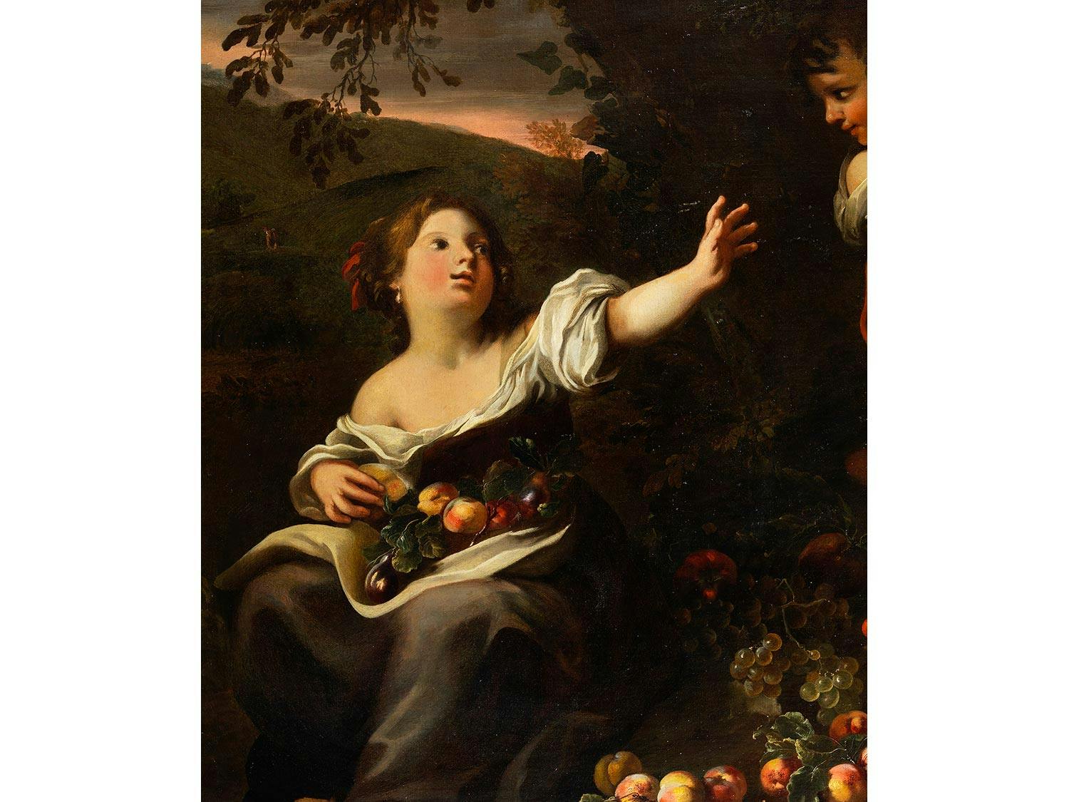 Detailabbildung: Giovanni Paolo Castelli (1659 – um 1730) und Antonio Amorosi (1660 – 1738), zug.