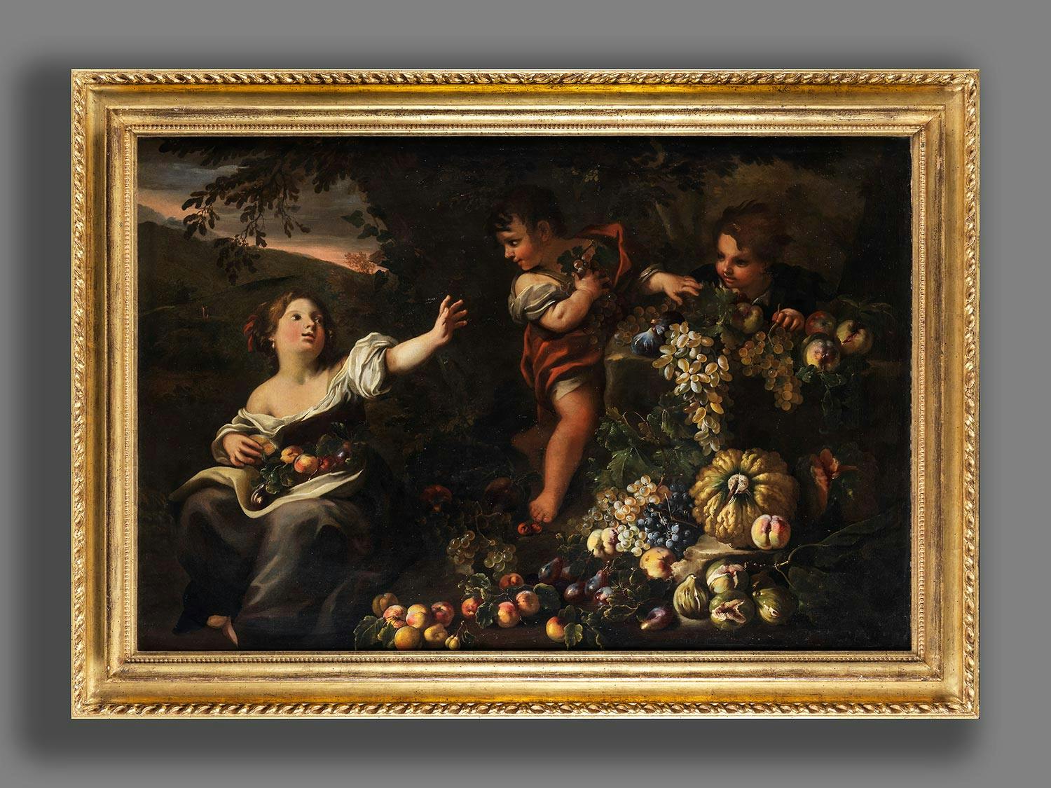 Detailabbildung: Giovanni Paolo Castelli (1659 – um 1730) und Antonio Amorosi (1660 – 1738), zug.