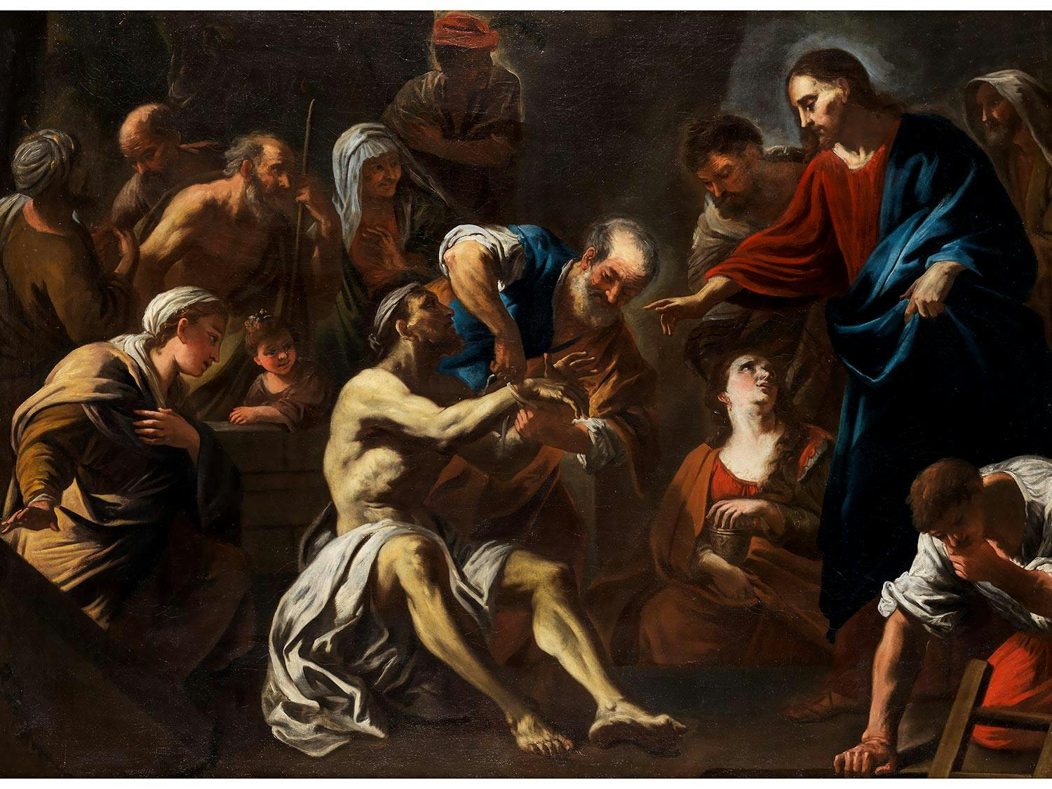 Luca Giordano, genannt „Luca Fa Presto“, 1634 Neapel – 1705 ebenda, zug.