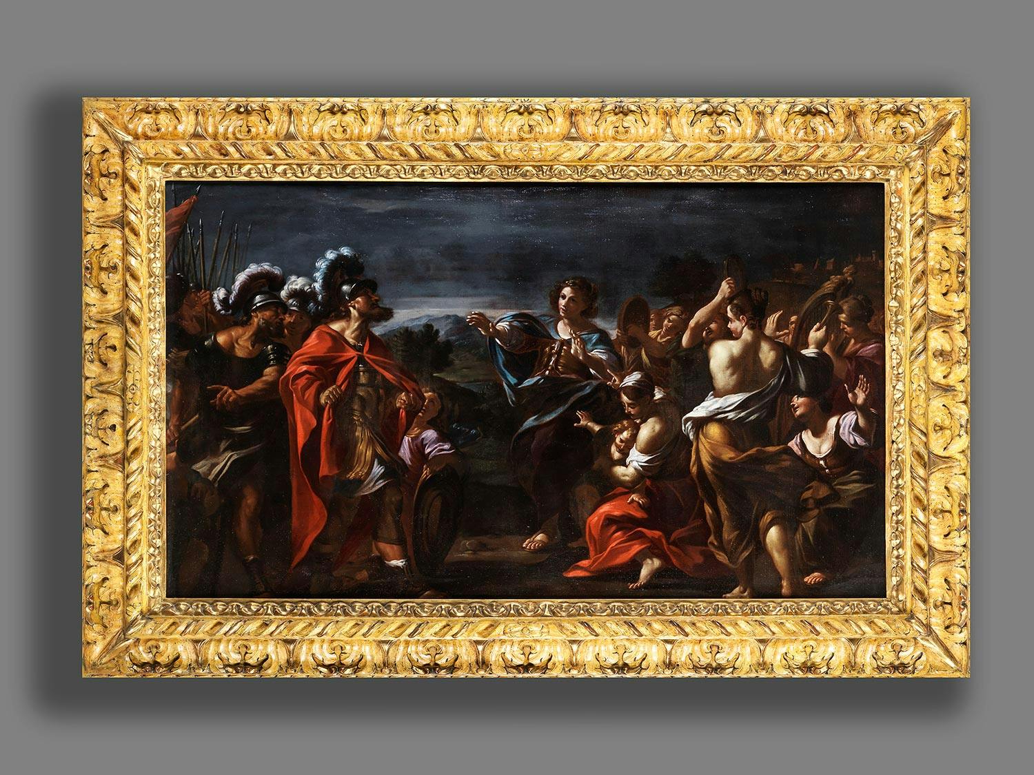 Detailabbildung: Giovanni Battista Beinaschi, 1636 Fossano – 1688 Neapel, zug.