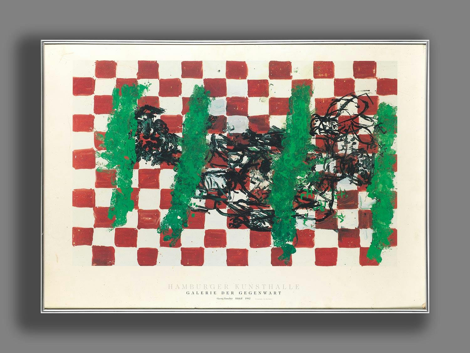 Detailabbildung: Georg Baselitz, geb. 1938 Deutschbaselitz, nach