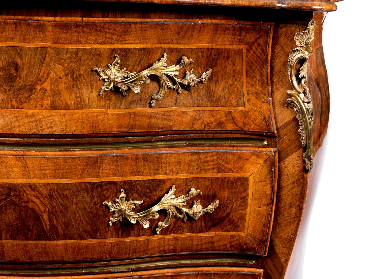 Detailabbildung: Neuwieder Barock-Kommode